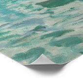 Claude Monet Sunrise Marine Art Print Poster (Ecke)