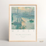 Claude Monet Sunrise, Marine Art Print Vintag Poster<br><div class="desc">Tauchen Sie ein in die faszinierende Welt von Claude Monet mit "Sunrise, Marine". Dieses exquisite Kunstdrucke zeigt das Wesen des Impressionismus und der schönen Kunst, indem es Licht und Farbe auf Wasser mit unübertroffener Schönheit einfängt. Bringen Sie den zeitlosen Reiz von Monets Werk in Ihren Wohnraum und ließ die Gelassenheit...</div>