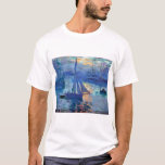 Claude Monet Sunrise T-Shirt<br><div class="desc">Sonnenaufgang gemalt von Claude Monet im Jahre 1873.</div>