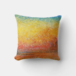 Claude Monet Sunset in Venedig Impressionist Art Kissen