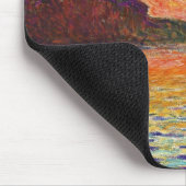 Claude Monet Sunset in Venedig Impressionist Art Mousepad (Ecke)