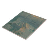 Claude Monet - Sunset (Marine) Fliese (Seite)