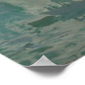 Claude Monet - Sunset (Marine) Poster (Ecke)