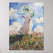 Claude Monet Suzanne Hoschedé Poster (Vorne)
