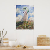Claude Monet Suzanne Hoschedé Poster (Küche)
