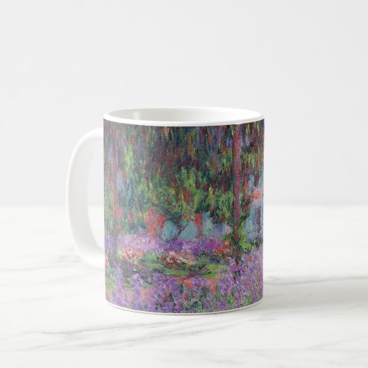 Claude Monet | The Artist's Garden at Giverny Kaffeetasse (Vorderseite Links)
