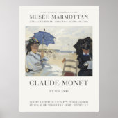 Claude Monet The Beach in Trouville Art Print Poster (Vorne)