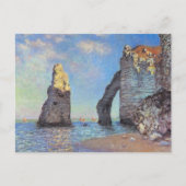 Claude Monet // The Cliffs of Etretat Postkarte (Vorderseite)