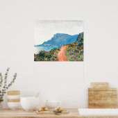 Claude Monet The Corniche bei Monaco Poster (Küche)