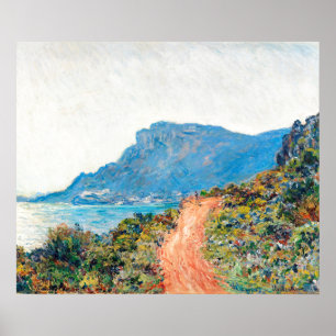 Claude Monet The Corniche bei Monaco Poster