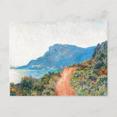 Claude Monet The Corniche bei Monaco Postkarte (Vorderseite)