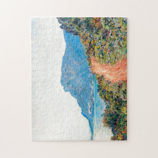 Claude Monet The Corniche bei Monaco Puzzle (Vertikal)