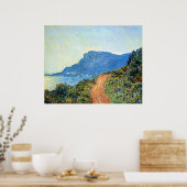 Claude Monet, The Corniche of Monaco, Poster (Küche)