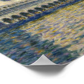 Claude Monet - The Doges Palace Poster (Ecke)