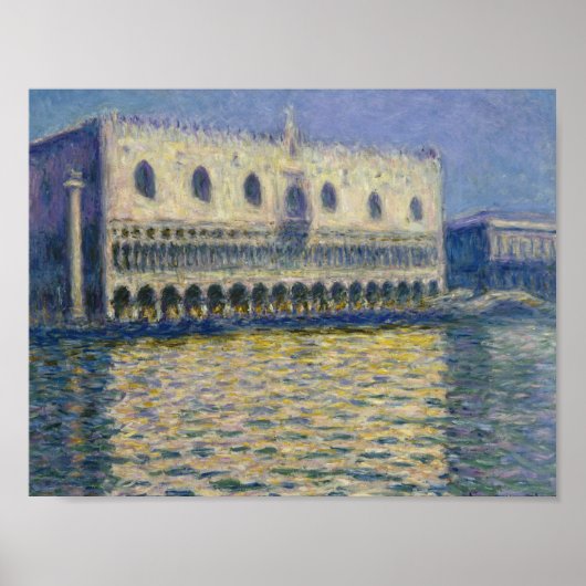 Claude Monet - The Doges Palace Poster (Vorne)