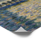 Claude Monet - The Doges Palace Poster (Ecke)