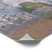 Claude Monet | The Gare St. Lazare, 1877 Poster (Ecke)