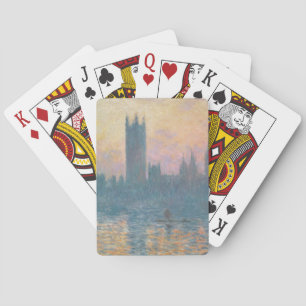 Claude Monet   The Houses of Parliament, Sunset Spielkarten