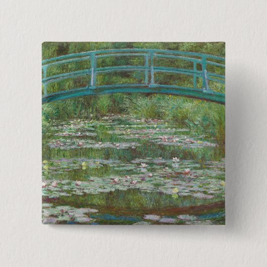Claude Monet | The Japanese Footbridge, 1899 Button (Vorderseite)