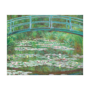 Claude Monet The Japanese Footbridge (1899) Leinwa Leinwanddruck