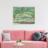 Claude Monet | The Japanese Footbridge, 1899 Leinwanddruck (Insitu (Wohnzimmer))