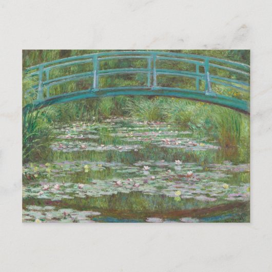 Claude Monet | The Japanese Footbridge, 1899 Postkarte (Vorderseite)