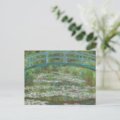 Claude Monet | The Japanese Footbridge, 1899 Postkarte (Stehend Vorderseite)