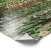 Claude Monet - The Japanese Footbridge Fotodruck (Ecke)