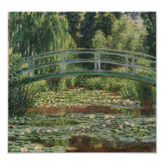 Claude Monet - The Japanese Footbridge Fotodruck (Vorne)