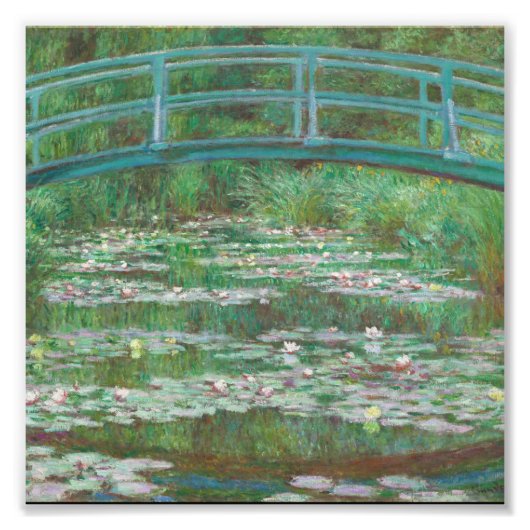 Claude Monet - The Japanese Footbridge Fotodruck (Vorne)