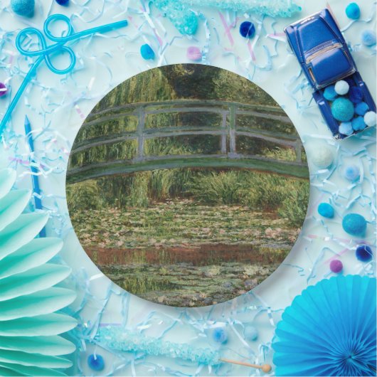 Claude Monet - The Japanese Footbridge Pappteller (Party)