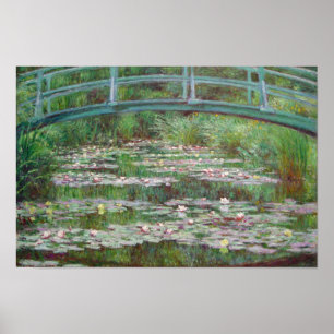 Claude Monet - The Japanese Footbridge Poster