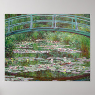Claude Monet - The Japanese Footbridge Poster