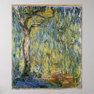 Claude Monet   The Large Willow at Giverny, 1918 Poster