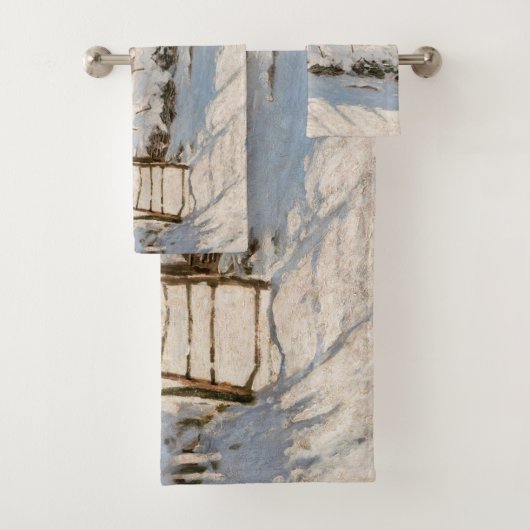 Claude Monet - The Magpie Badhandtuch Set (Insitu)