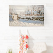 Claude Monet - The Magpie Banner (Insitu)