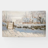 Claude Monet - The Magpie Banner (Horizontal)