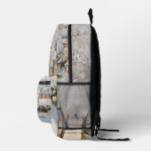 Claude Monet - The Magpie Bedruckter Rucksack (Rechts)