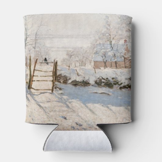 Claude Monet - The Magpie Dosenkühler (Rückseite)