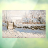 Claude Monet - The Magpie Fensteraufkleber (Blatt 3)