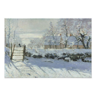 Claude Monet - The Magpie Fotodruck