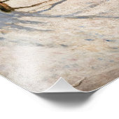 Claude Monet - The Magpie Fotodruck (Ecke)