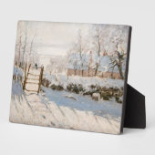 Claude Monet - The Magpie Fotoplatte (Seite)