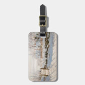 Claude Monet - The Magpie Gepäckanhänger (Vorderseite vertikal)