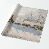 Claude Monet - The Magpie Geschenkpapier (Ungerollt)