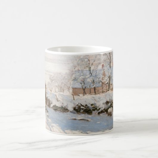 Claude Monet - The Magpie Kaffeetasse (Mittel)