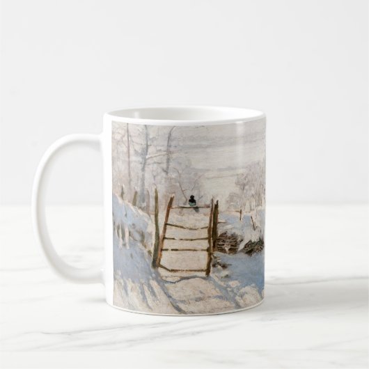 Claude Monet - The Magpie Kaffeetasse (Links)