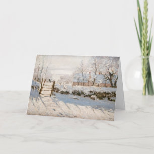 Claude Monet - The Magpie Karte