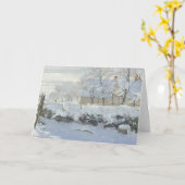 Claude Monet The Magpie Karte (Gelbe Blume)