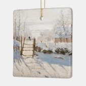 Claude Monet - The Magpie Keramikornament (Links)